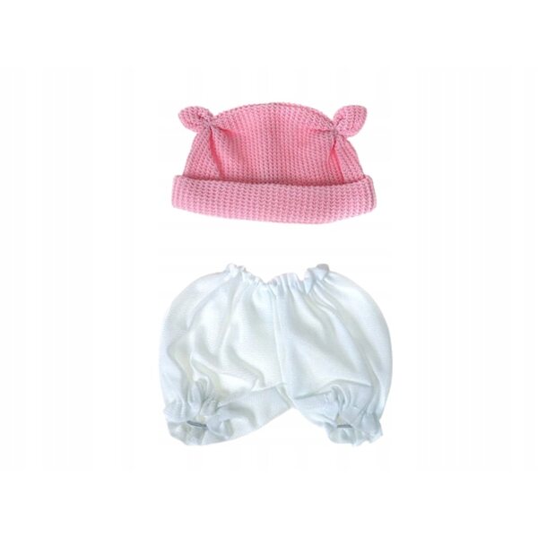 Kleid für 45-cm-Puppe mit Kleiderbügel – exklusives Kleid aus CE-zertifiziertem Stoff