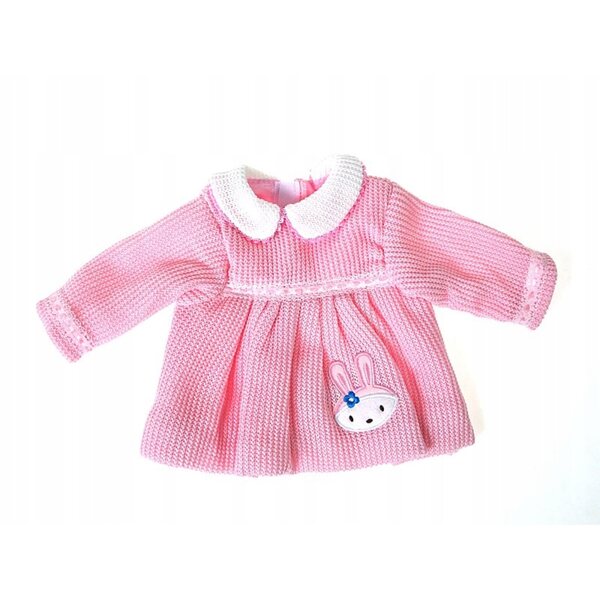 Kleid für 45-cm-Puppe mit Kleiderbügel – exklusives Kleid aus CE-zertifiziertem Stoff