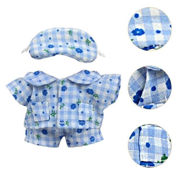 Miniature vestiti per bambole 6,69 pollici abiti completi per bambole 15-17 cm