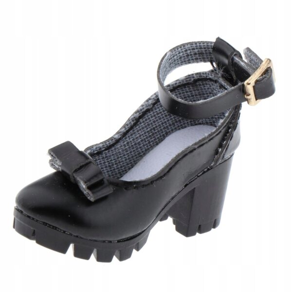 High Heel Botki im Maßstab 1:6 für 12-Zoll-Puppen, CG-Modell