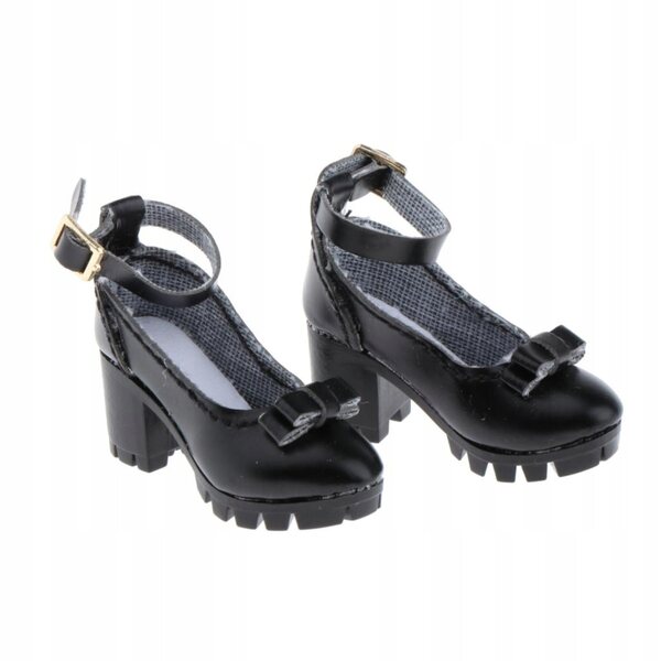 High Heel Botki im Maßstab 1:6 für 12-Zoll-Puppen, CG-Modell