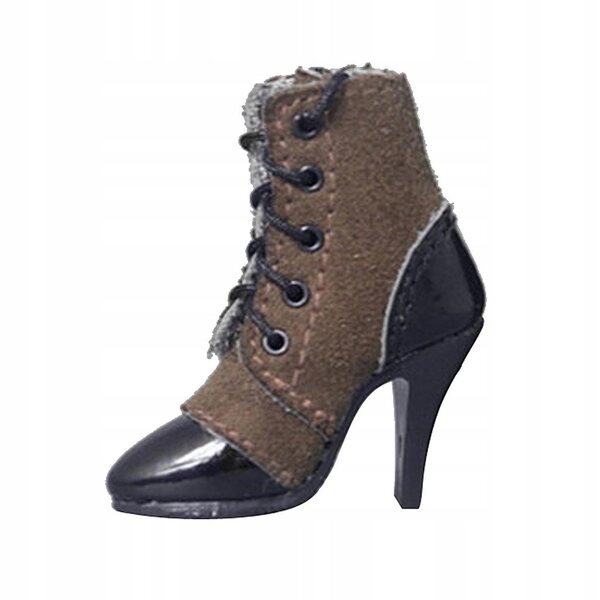 Botine mit High Heels für 12" Puppen im Maßstab 1:6 - Damenmode-Accessoires