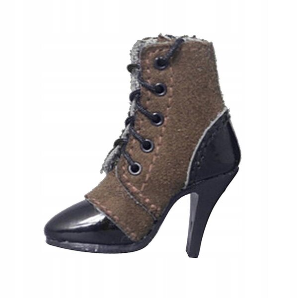 Botine mit High Heels für 12" Puppen im Maßstab 1:6 - Damenmode-Accessoires