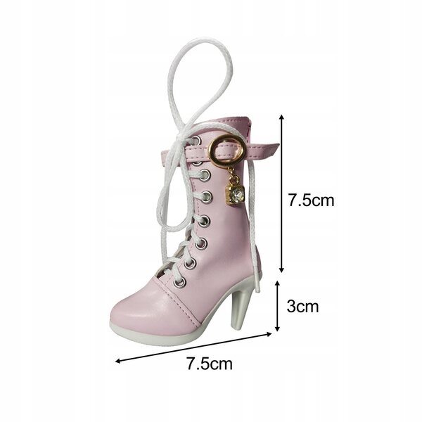 Miniatur-High-Heel-Schuhe für 1/3 60-cm-Puppen MagiDeal