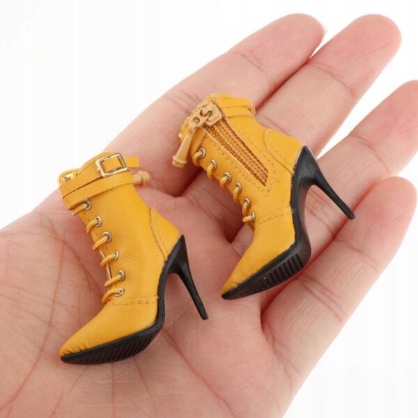 Scarpe a tacco alto per bambole 12 pollici, accessori moda 1/6 dimensione C