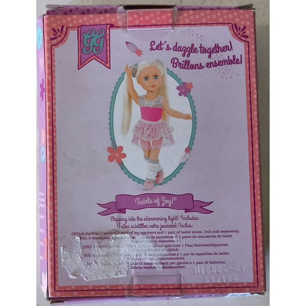 Glitter Girls - Set abiti per bambola 36 cm con gonna in tulle e accessori