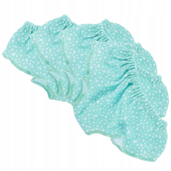 Set 4 Majtki per Bambole Riutilizzabili in Tessuto Blu per Abbigliamento Bambole