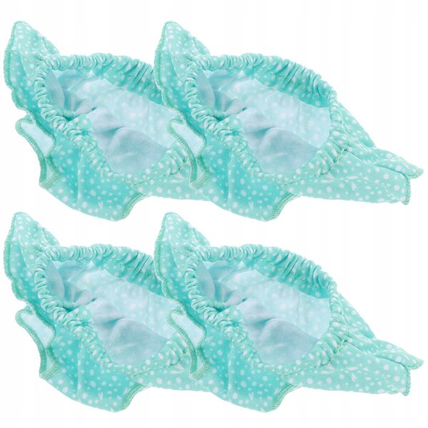 Set 4 Majtki per Bambole Riutilizzabili in Tessuto Blu per Abbigliamento Bambole
