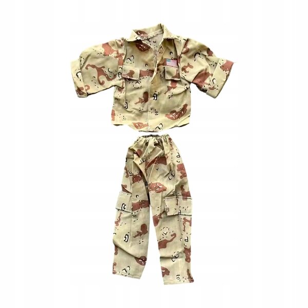 1/6 Puppenuniform-Set mit Hemd und Hose – handgefertigte Herrenbekleidung