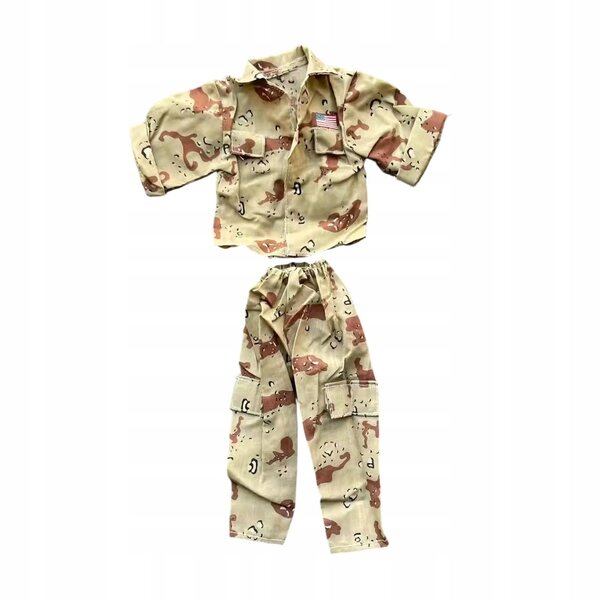 1/6 Puppenuniform-Set mit Hemd und Hose – handgefertigte Herrenbekleidung