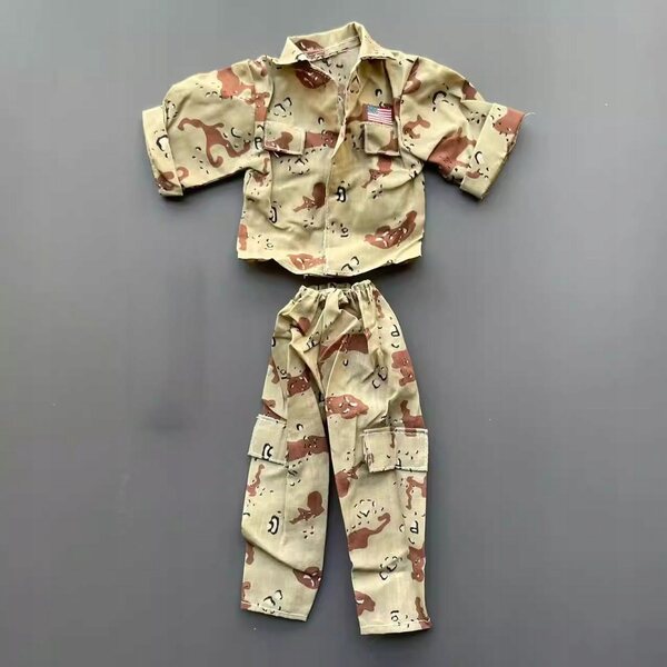 1/6 Puppenuniform-Set mit Hemd und Hose – handgefertigte Herrenbekleidung