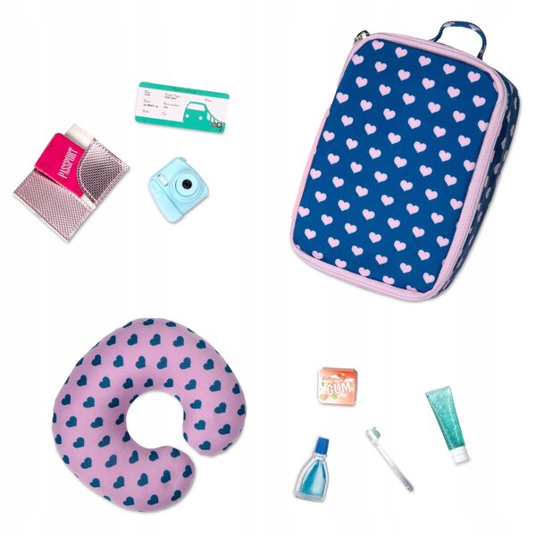 Reisezubehör-Set für Our Generation 46 cm Puppen – 10 Stück