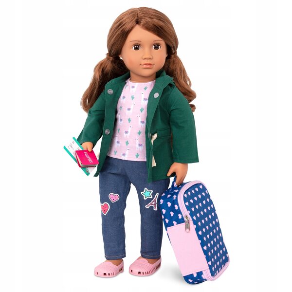 Set Accessori da Viaggio per Bambole Our Generation 46cm - 10 Pezzi