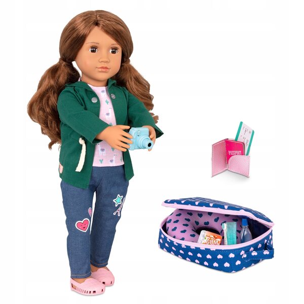Set Accessori da Viaggio per Bambole Our Generation 46cm - 10 Pezzi