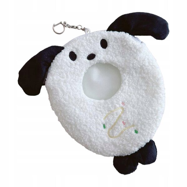 Vestiti in peluche per bambole con costume cane bianco per accessori e foto