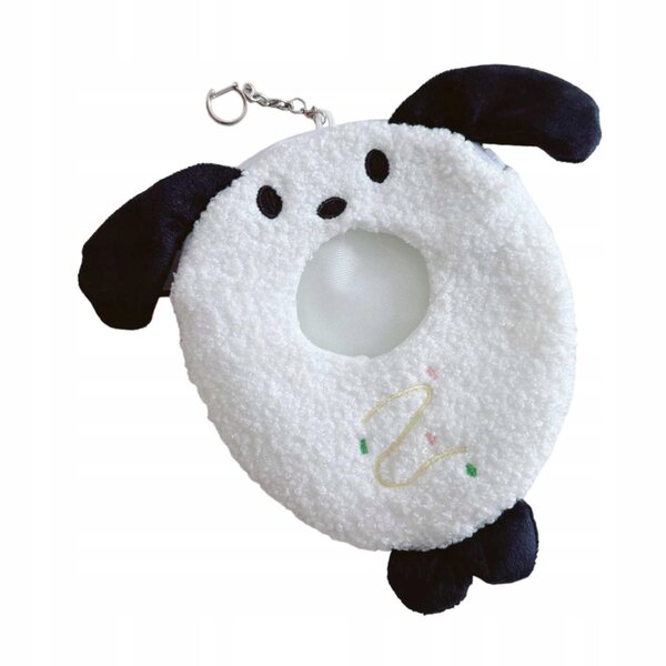 Vestiti in peluche per bambole con costume cane bianco per accessori e foto