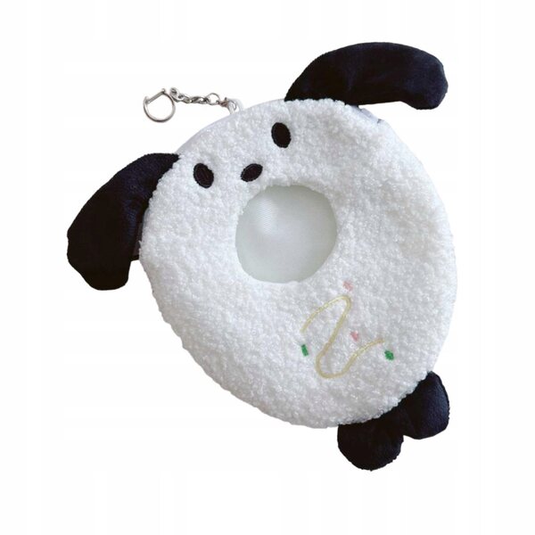 Vestiti in peluche per bambole con costume cane bianco per accessori e foto
