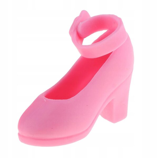 Scarpe con Tacco Alto per Bambole 1/6 da 12 Pollici, Rosa, Facili da Indossare