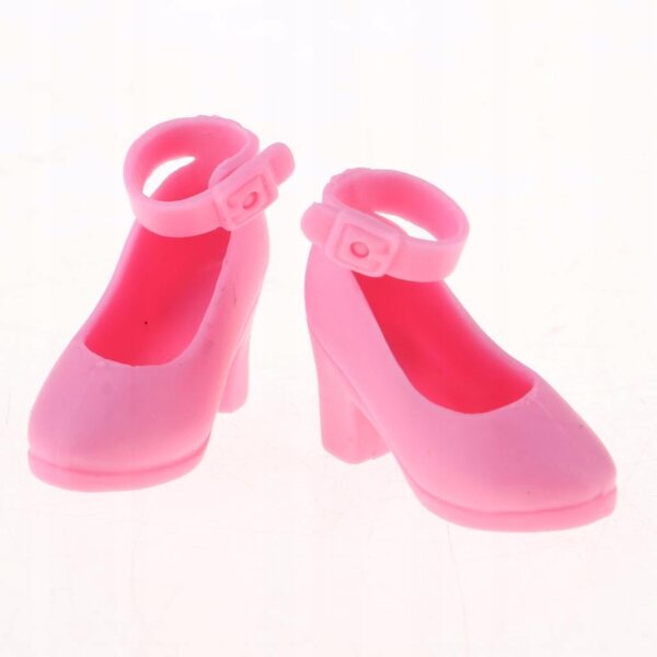 Scarpe con Tacco Alto per Bambole 1/6 da 12 Pollici, Rosa, Facili da Indossare
