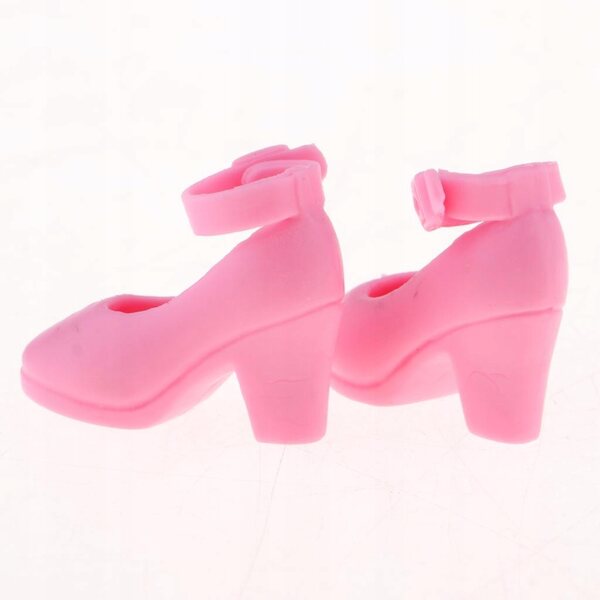 Scarpe con Tacco Alto per Bambole 1/6 da 12 Pollici, Rosa, Facili da Indossare