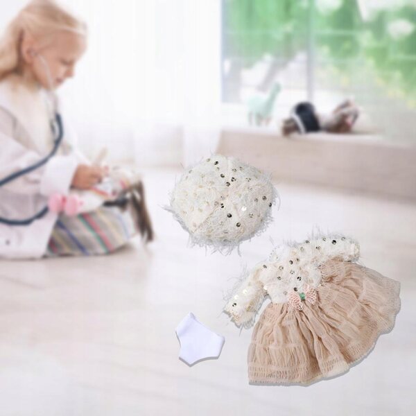12-Zoll-Kleidungsset für BJD-Puppen – elegante Kleidung und Accessoires