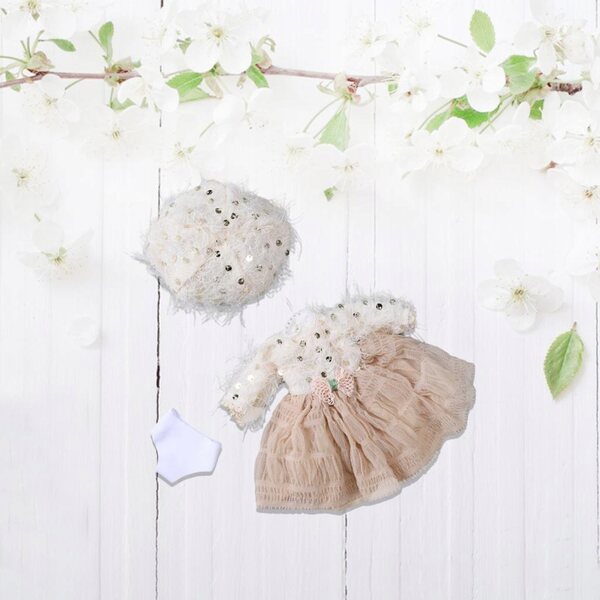 12-Zoll-Kleidungsset für BJD-Puppen – elegante Kleidung und Accessoires
