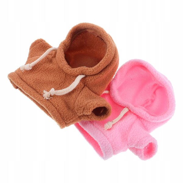 2er-Set Bluze mit Kapuze für 20 cm Puppen und Puppen, verschiedene Farben