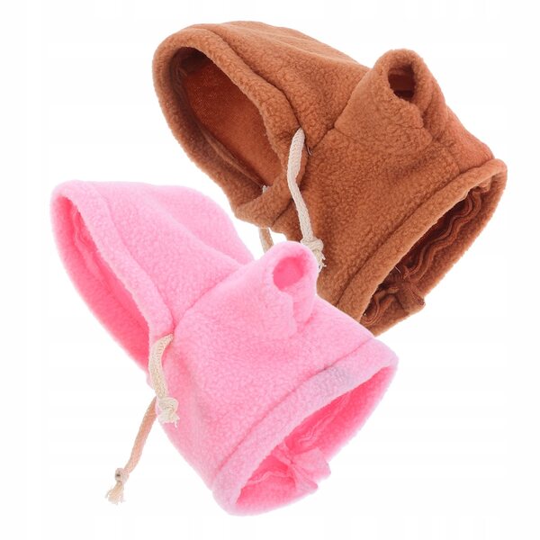 2er-Set Bluze mit Kapuze für 20 cm Puppen und Puppen, verschiedene Farben