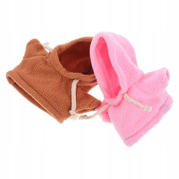 2er-Set Bluze mit Kapuze für 20 cm Puppen und Puppen, verschiedene Farben