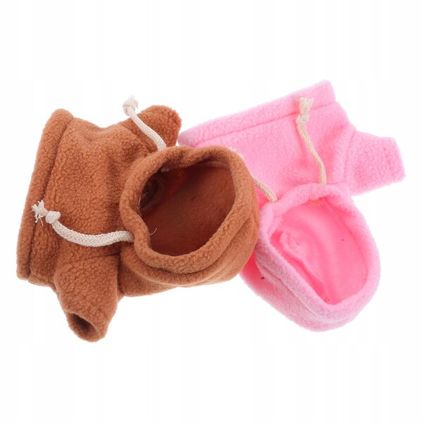 2er-Set Bluze mit Kapuze für 20 cm Puppen und Puppen, verschiedene Farben