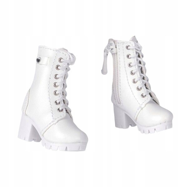 Scarpe con Tacco per Figure 12 Pollici in Scala 1/6 - Modello Bianco