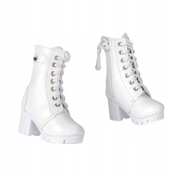 Scarpe con Tacco per Figure 12 Pollici in Scala 1/6 - Modello Bianco