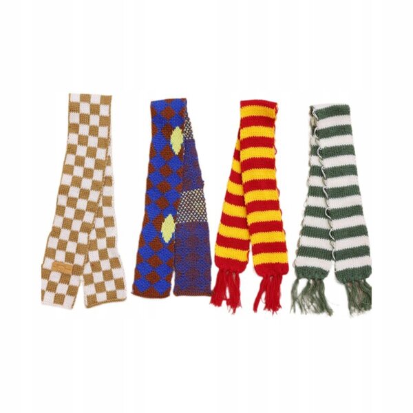 Blauer Schal für Puppen 20 cm – handgefertigtes Accessoire zum Ankleiden von Puppen