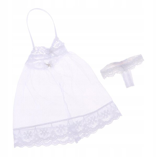 Spitzenrock für 1/6 Figur, Gaze, 12'' transparentes Kleid