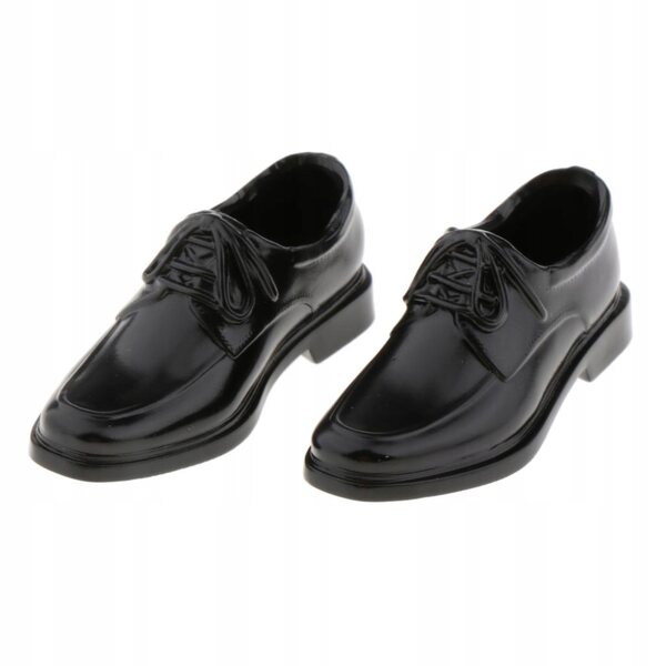 1/6 PU-Leder-Freizeitschuhe für Herren für 12-Zoll-Actionfiguren mit quadratischem Kopf