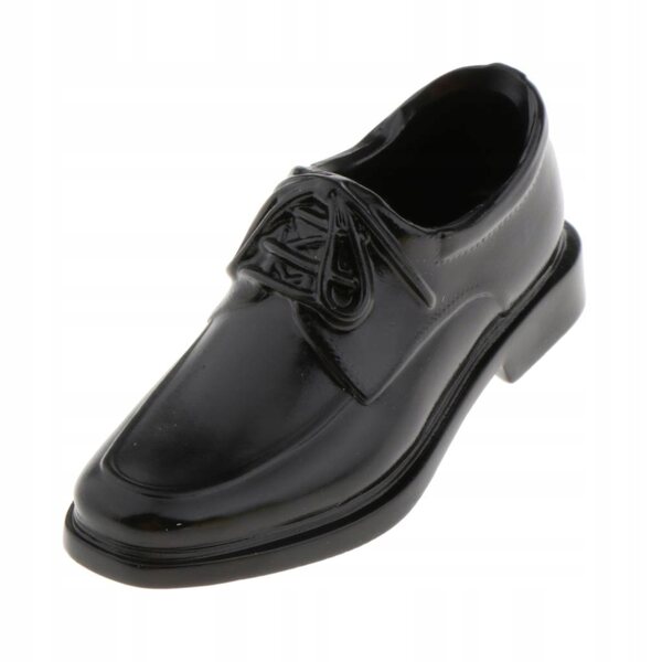 1/6 PU-Leder-Freizeitschuhe für Herren für 12-Zoll-Actionfiguren mit quadratischem Kopf