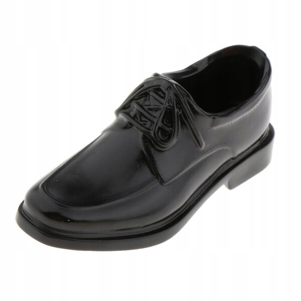1/6 PU-Leder-Freizeitschuhe für Herren für 12-Zoll-Actionfiguren mit quadratischem Kopf