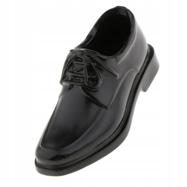 1/6 PU-Leder-Freizeitschuhe für Herren für 12-Zoll-Actionfiguren mit quadratischem Kopf