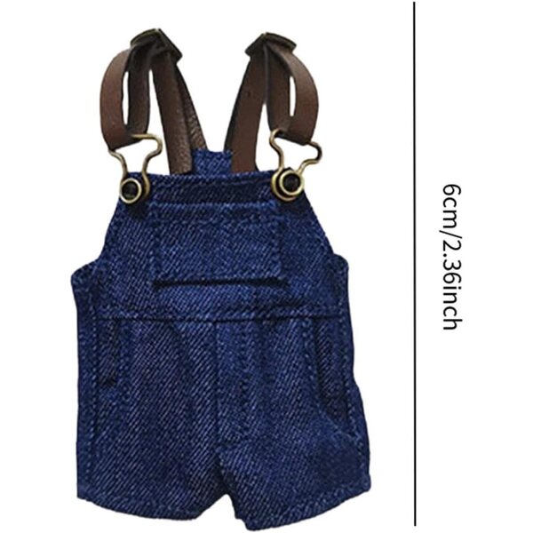 1:12 Miniatur-Jeans-Shorts für 6 cm große weibliche Actionfiguren