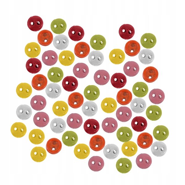 100 kreative Knöpfe für Kleidung und Puppen – verschiedene Farben und elegantes Design