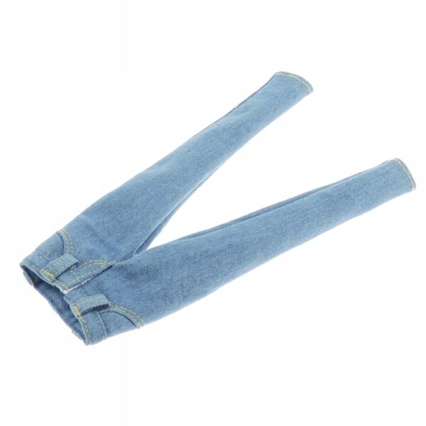 1/6 Hellblaue lange Hose für männliche Puppen-DIY-Kleidung
