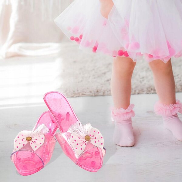 Princess Shoe Scarpe da Principessa Bambina Sandali Rosa Leggere e Comode