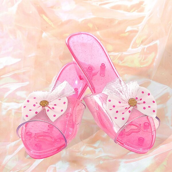 Princess Shoe Scarpe da Principessa Bambina Sandali Rosa Leggere e Comode