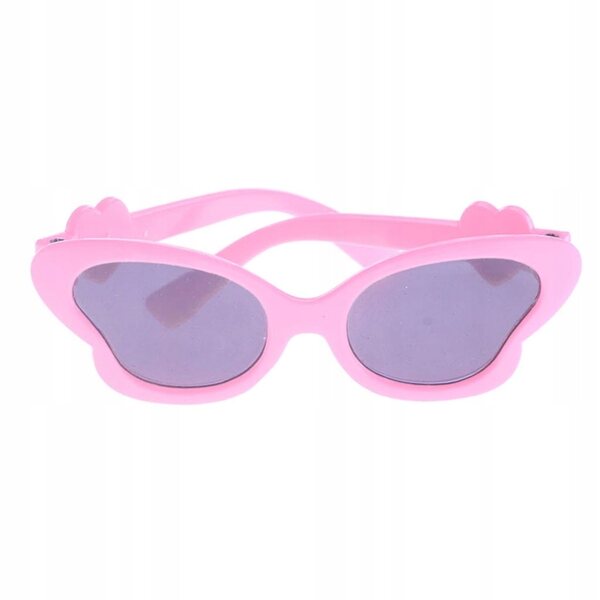 Occhiali Rosa per Bambole da 18 Pollici Accessori Moda in Plastica