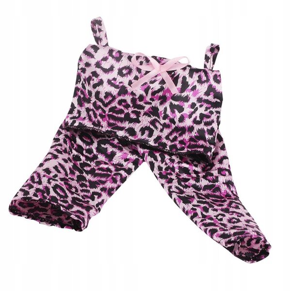 Kleidungsset mit Panther-Print für 18-Zoll-Modepuppen