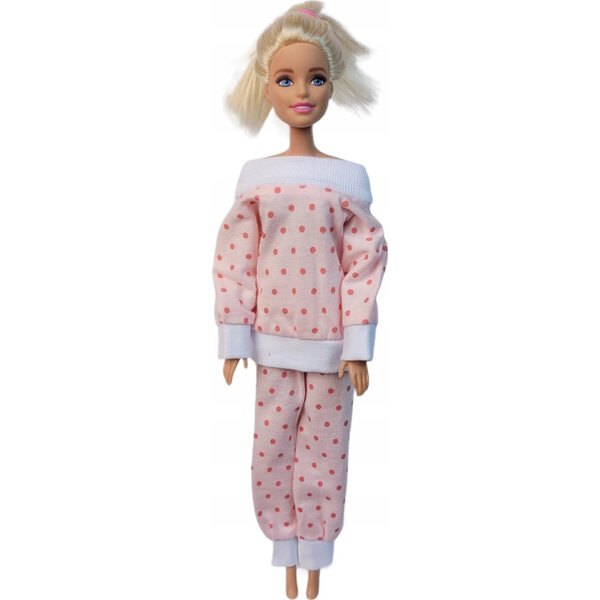 Rosa Kleidung für 36 x 26 cm große Puppen, weicher Stoff – ideal für Mädchen ab 3 Jahren