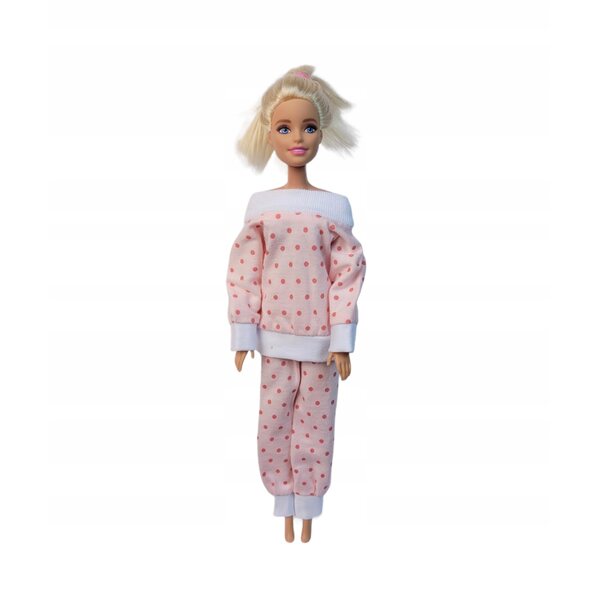 Rosa Kleidung für 36 x 26 cm große Puppen, weicher Stoff – ideal für Mädchen ab 3 Jahren