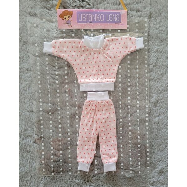 Rosa Kleidung für 36 x 26 cm große Puppen, weicher Stoff – ideal für Mädchen ab 3 Jahren