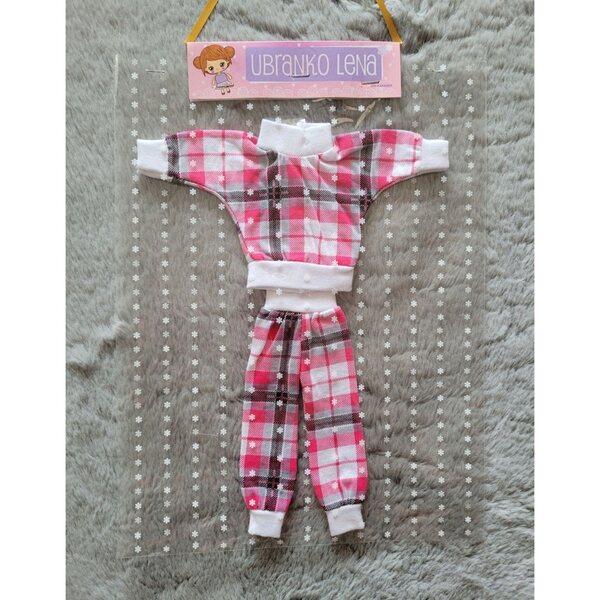 Rosa Kleidung für 36 x 26 cm große Puppen, weicher Stoff – ideal für Mädchen ab 3 Jahren
