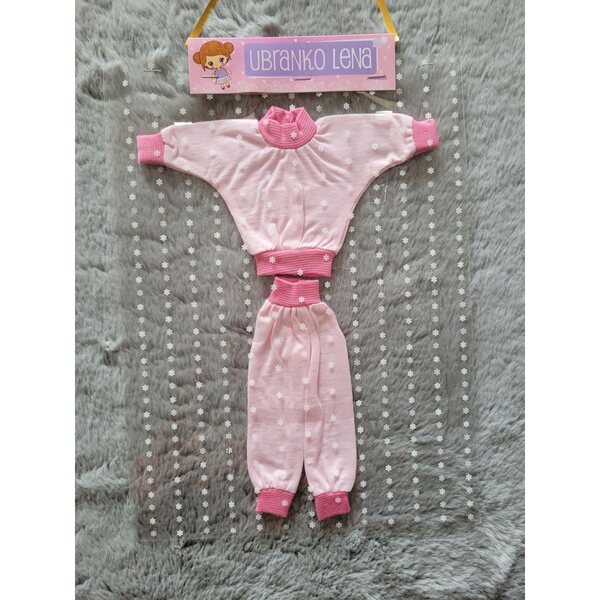 Rosa Kleidung für 36 x 26 cm große Puppen, weicher Stoff – ideal für Mädchen ab 3 Jahren